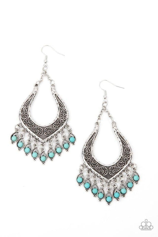 Sahara Fiesta- Blue - Paparazzi Accessories