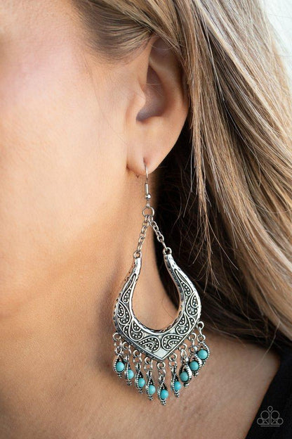 Sahara Fiesta- Blue - Paparazzi Accessories