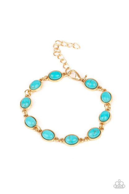 gold, bracelet, claw clasp, claw clasp bracelet, blue, turquoise, stone, crackle stone, gold jewelry