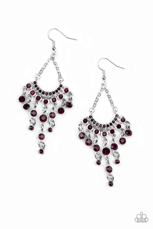 silver, silver jewelry, earrings, fish hook, purple, purple jewelry, rhinestones, affordable jewelry, affordable holiday gift, everyday jewelry, casual jewelry, trending jewlery, casual jewlery, paparazzi accessories, jewlery stores, jewelry stores near me, 