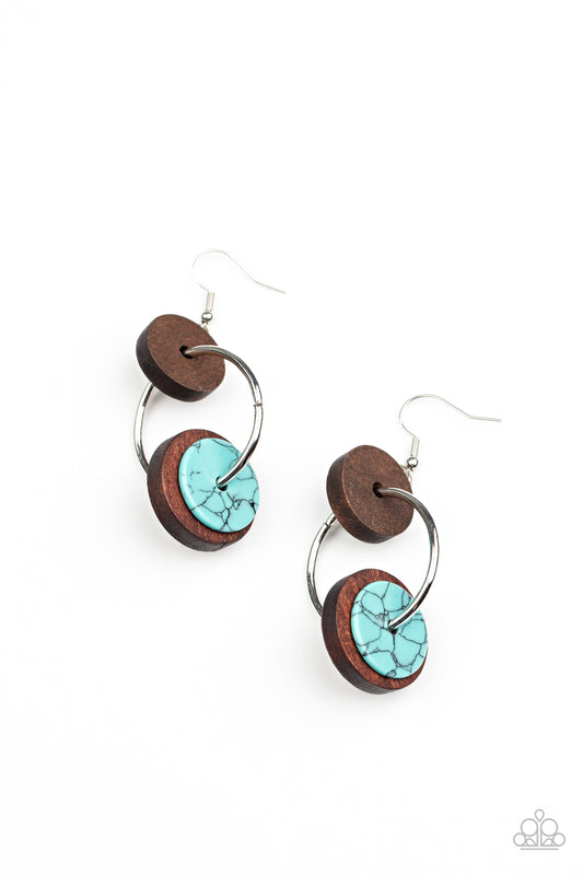 silver, silver jewelry, blue, brown, wood,  everday jewelry, simple earring, affordable jewelry,paparazzi accessories 