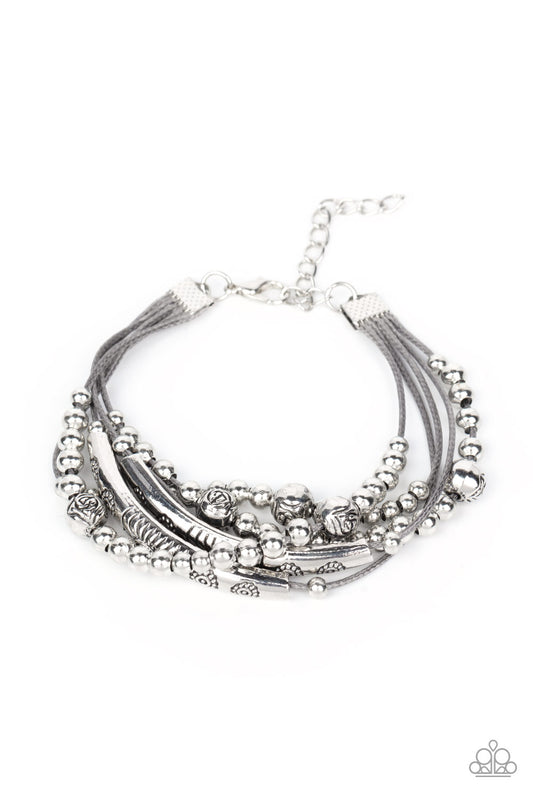 silver, silver jewelry, bracelet, claw clasp bracelet, affordable jewelry, everyday jewelry, paparazzi accessories, 