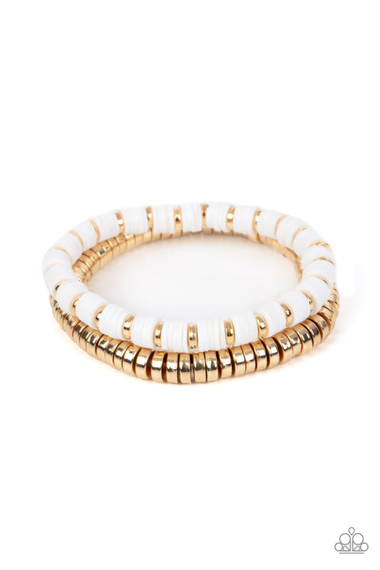 gold, gold jewelry, bracelet, stretchy bracelet, elegant jewelry, affordable jewelry, paparazzi accessories