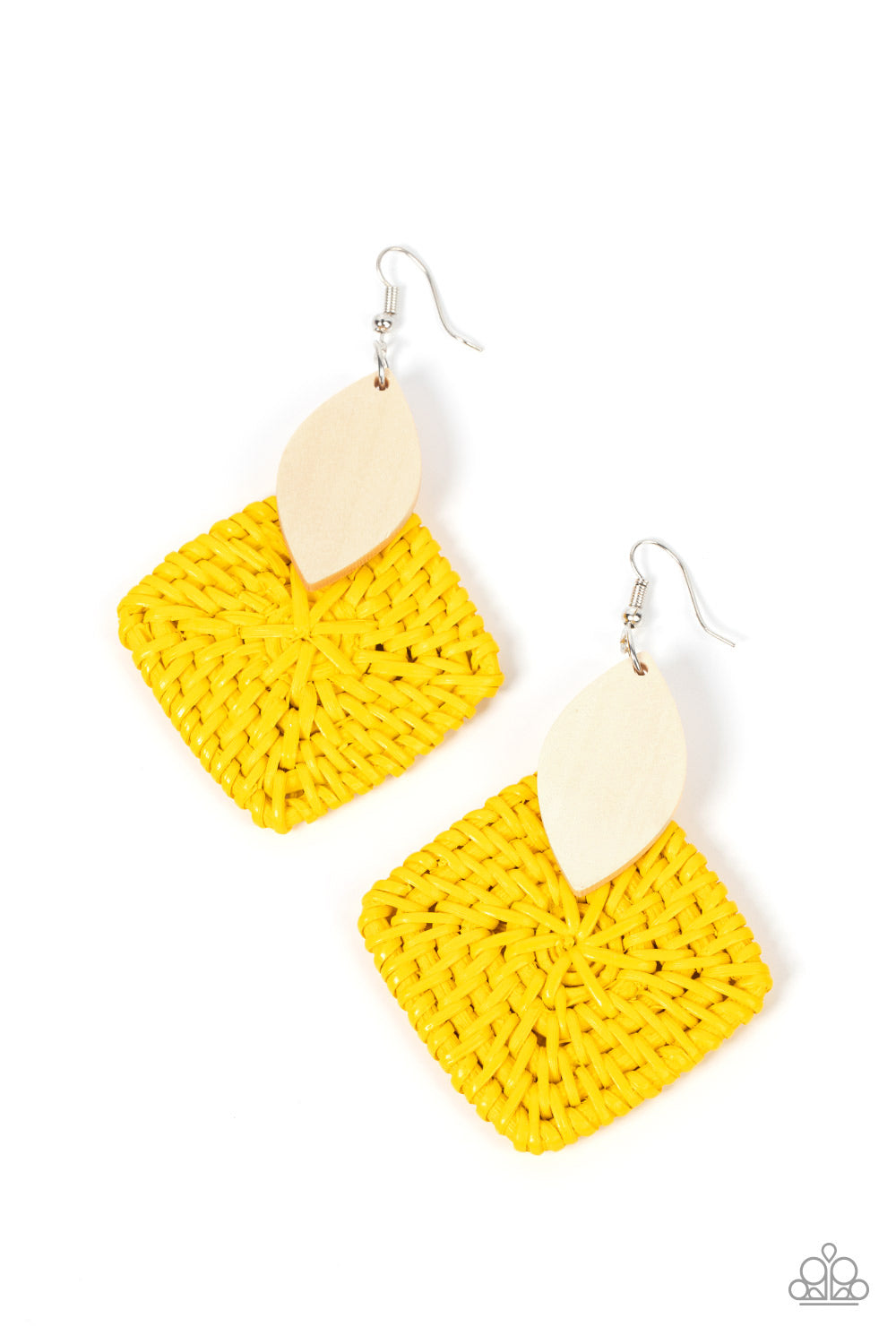 silver, silver jewelry, earring, fish hook, woven, woven earring, affordable jewelry, affordable holiday gift, everyday jewelry, jewelry stores, yellow, yellow jewelry, summer jewelry, jewelry stores near me, 