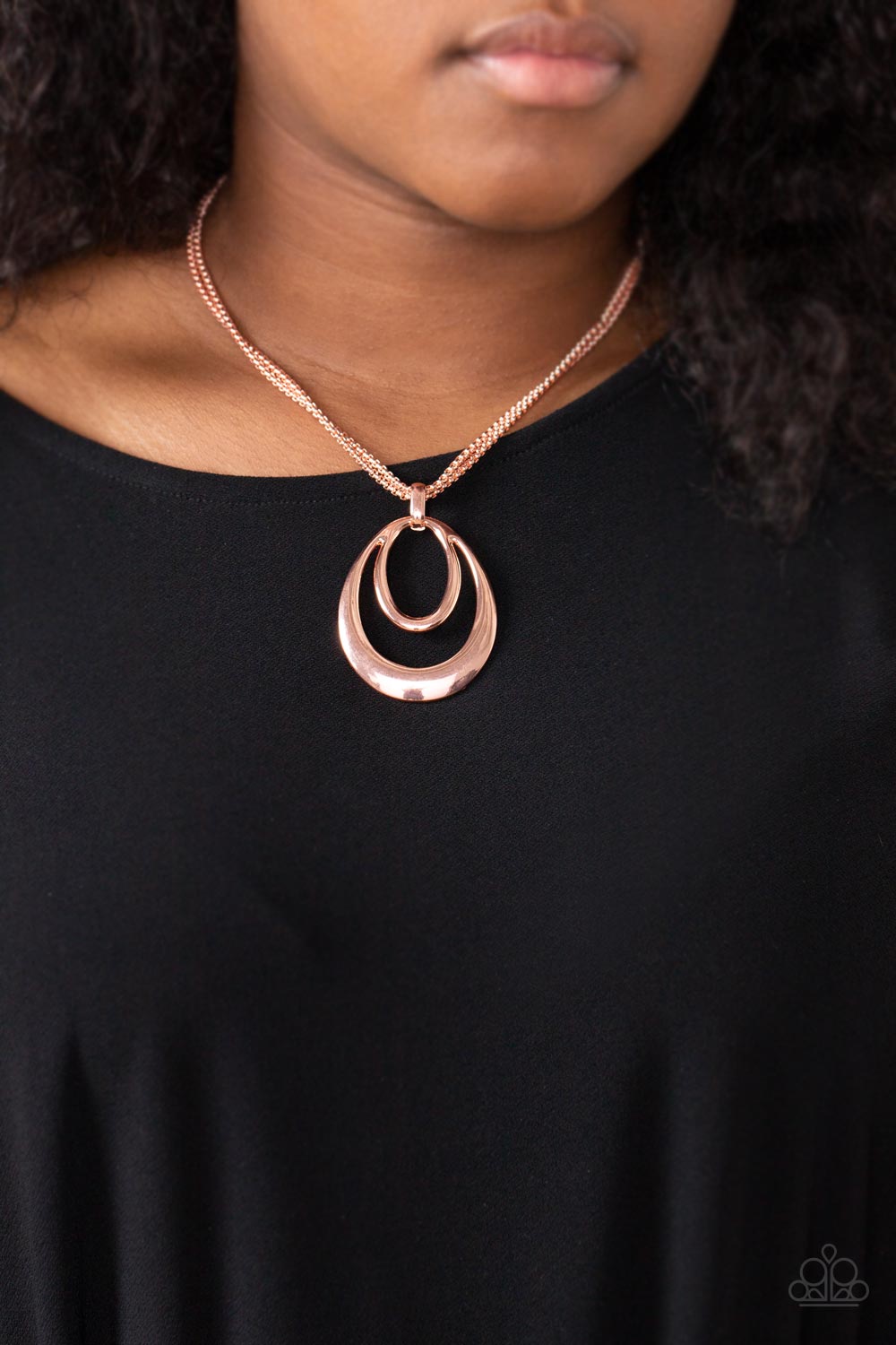 copper, copper jewelry, shiny copper, necklace, medium necklace, affordable jewelry, paparazzi accessories, everyday jewelry, jewelry store, jewelry stores near me, 