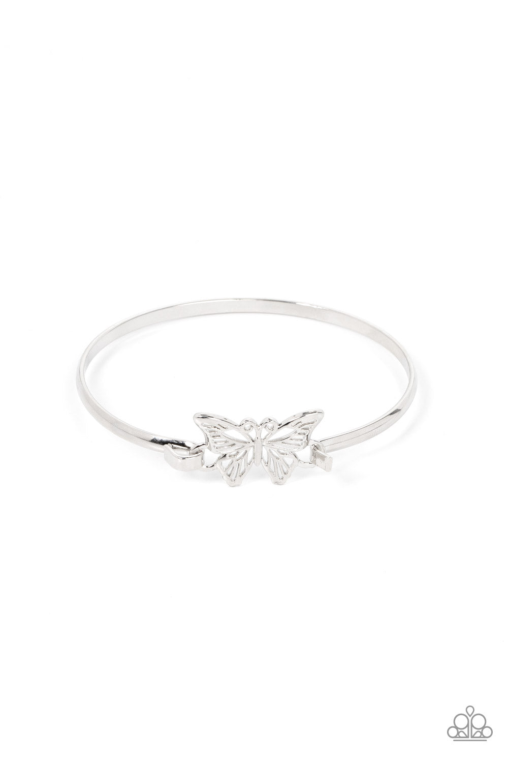 silver, silver jewelry, butterfly, butterfly jewelry, hinge bracelet, everyday jewelry, affordable jewelry, 