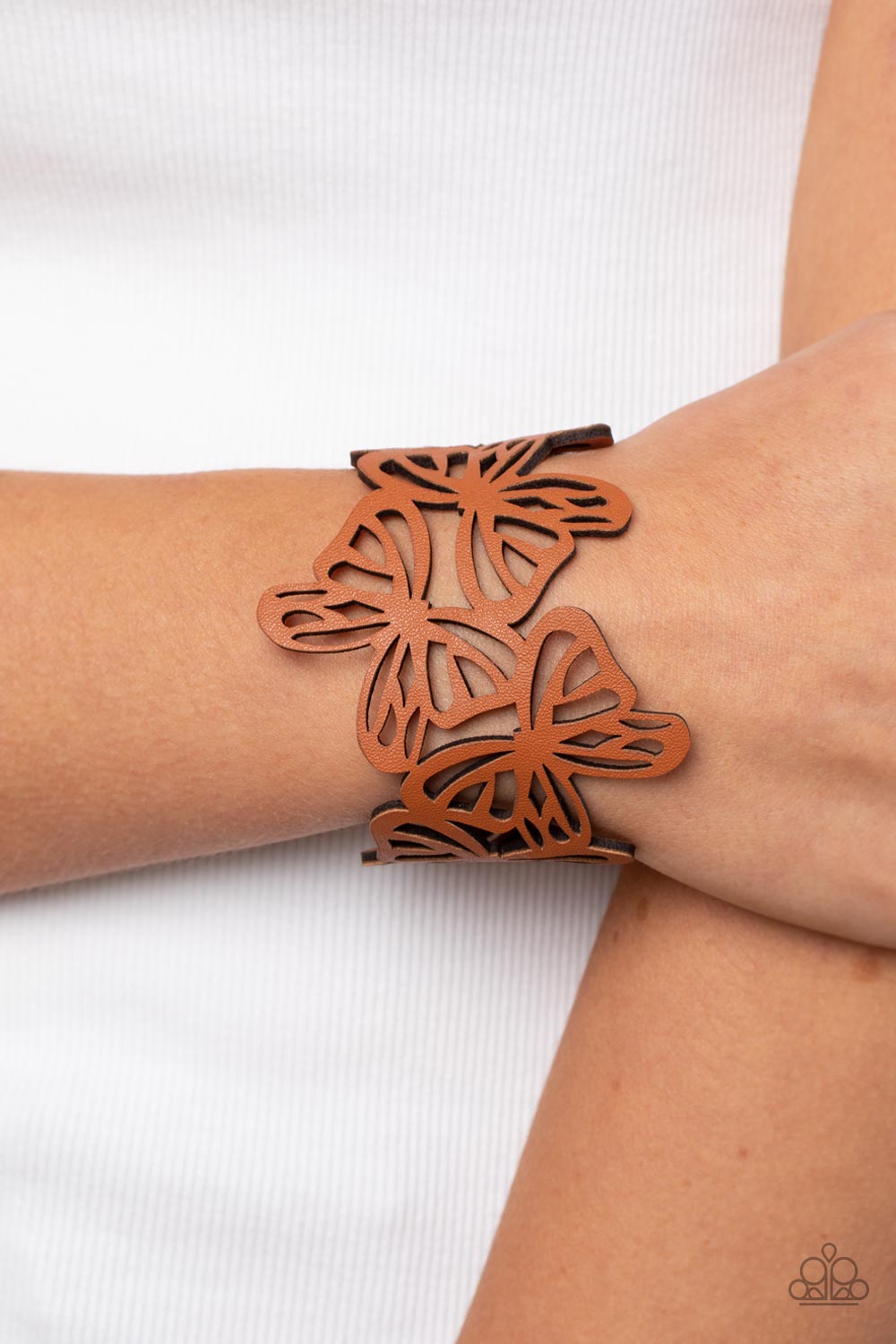 brown, brown jewelry, summer jewelry, spring jewelry, suede, bracelet, wrap, urban wrap, affordable jewelry, affordable holiday gift, everyday jewelry, butterfly, butterfly jewelry, trending jewelry, paparazzi accessories, jewelry stores, jewelry stores near me, 