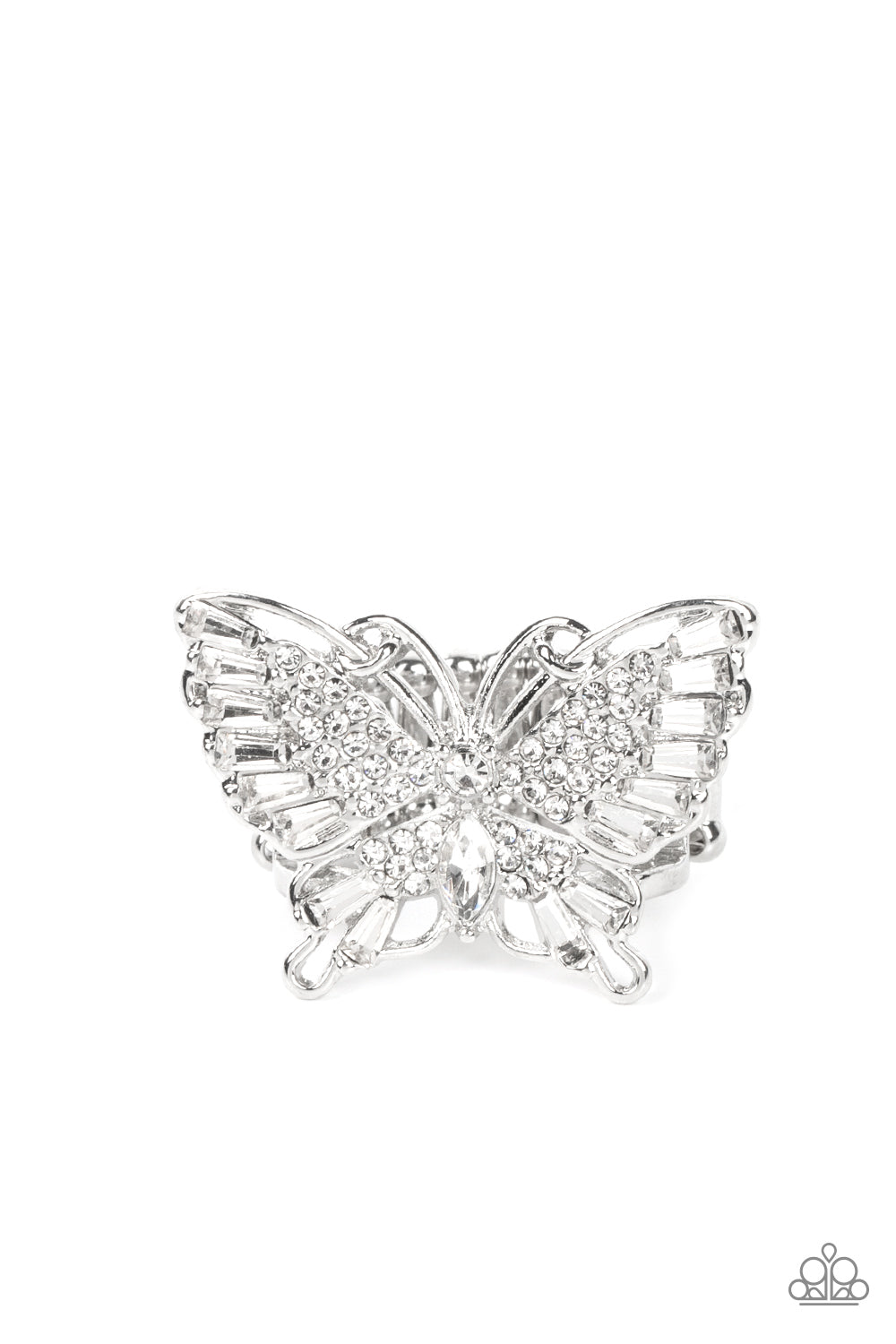 silver, silver jewelry,ring, adjustable ring, butterfly, butterfly jewelry, spring jewelry, , affordable holiday jewelry, everyday jewelry, affordable jewelry, life of the party exclusive piece, jewelry stores, jewelry stores near me, paparazzi accessories, 