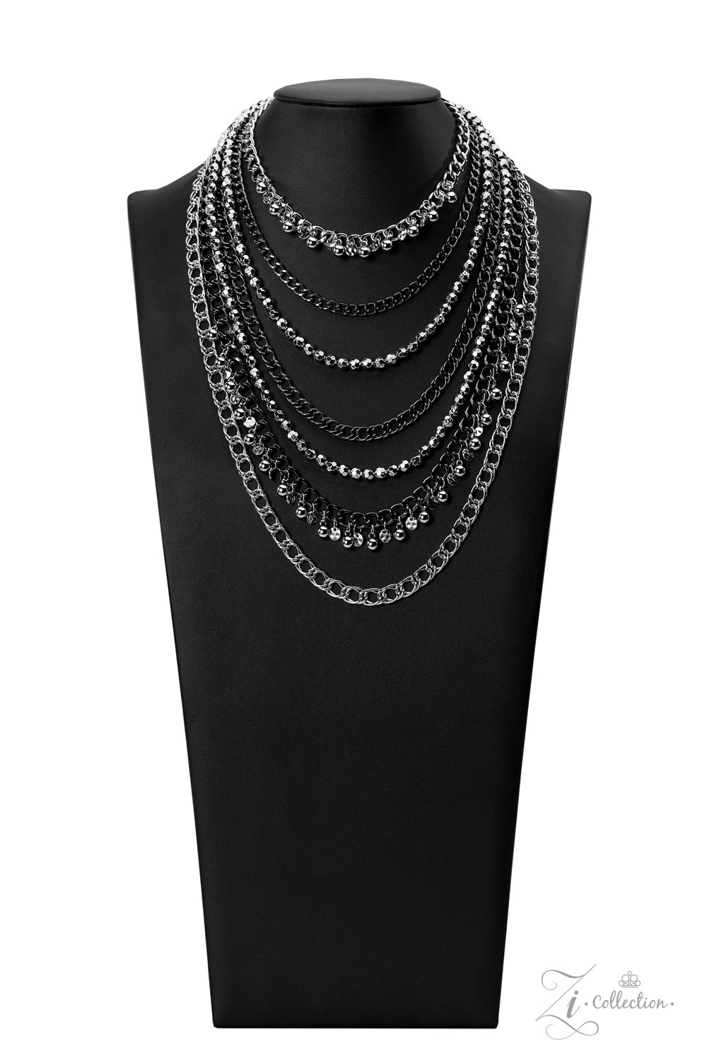 gunmetal, gunmetal jewelry, necklace, long necklace, statement necklace, new years eve jewelry, affordable jewelry, affordable holiday gift, everyday jewelry, casual jewelry, wedding jewelry, paparazzi accessories, zi collection 2022, prom jewelry, 