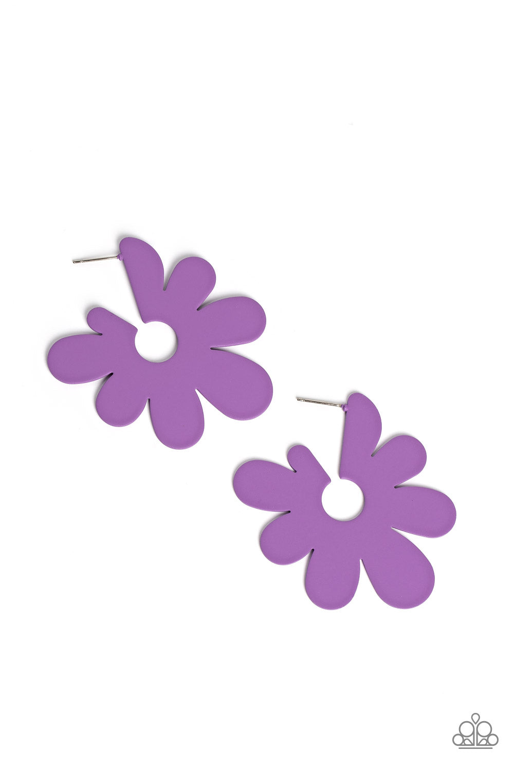 silver, silver jewelry, earrings, purple, purple jewelry, flower, flower jewelry,post back, hoop, hoop earrings, affordable jewelry, affordable holiday gift, everyday jewelry, trending jewelry, viral jewelry, prom jewelry, wedding jewelry, casual jewelry, prom jewelry, wedding jewelry, empower me pink exclusive, emp 2023 