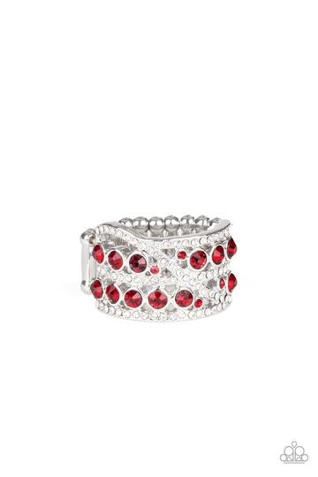 Elegant Effervescence- Red - J3: Janets Jammin Jems