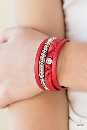 Catwalk Craze - Red - Paparazzi Accessories 