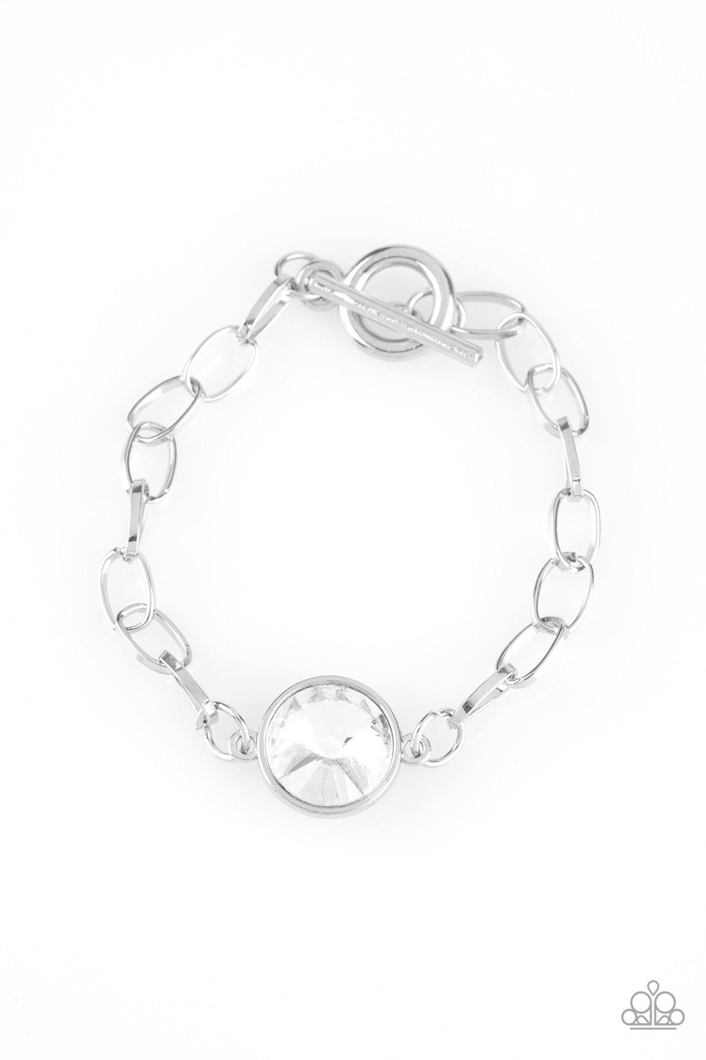 All Aglitter- White - Paparazzi Accessories