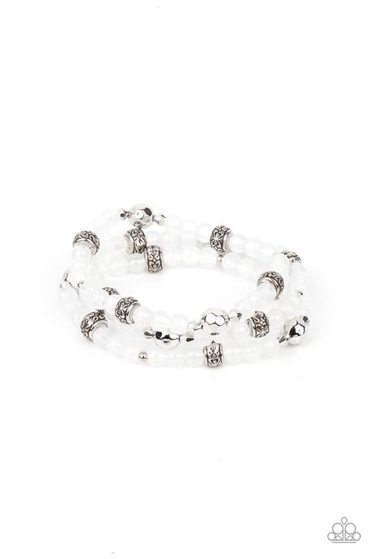 Here to STAYCATION- White - Paparazzi Accessories