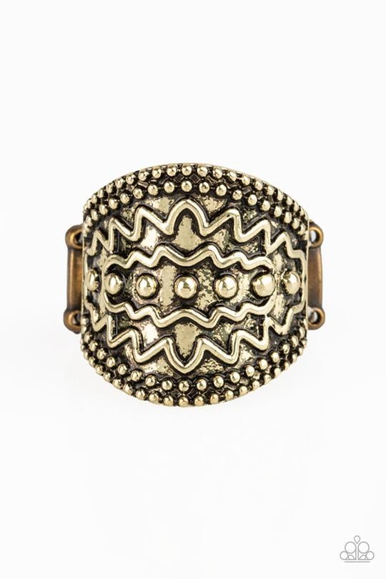 Island Rover- Brass - Paparazzi Accessories