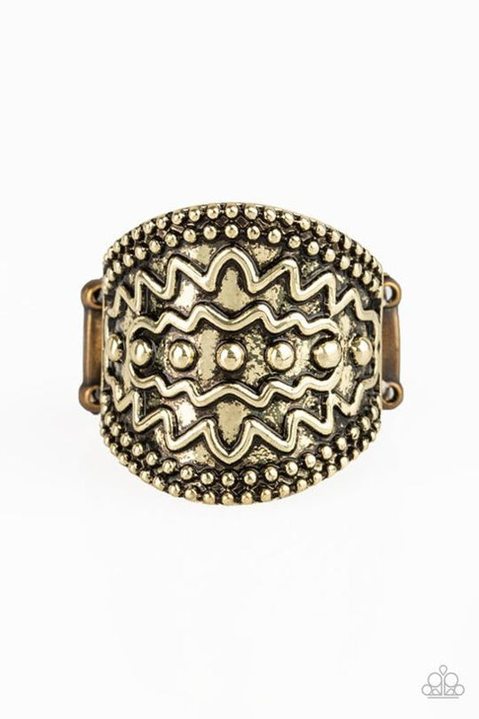 Island Rover- Brass - Paparazzi Accessories