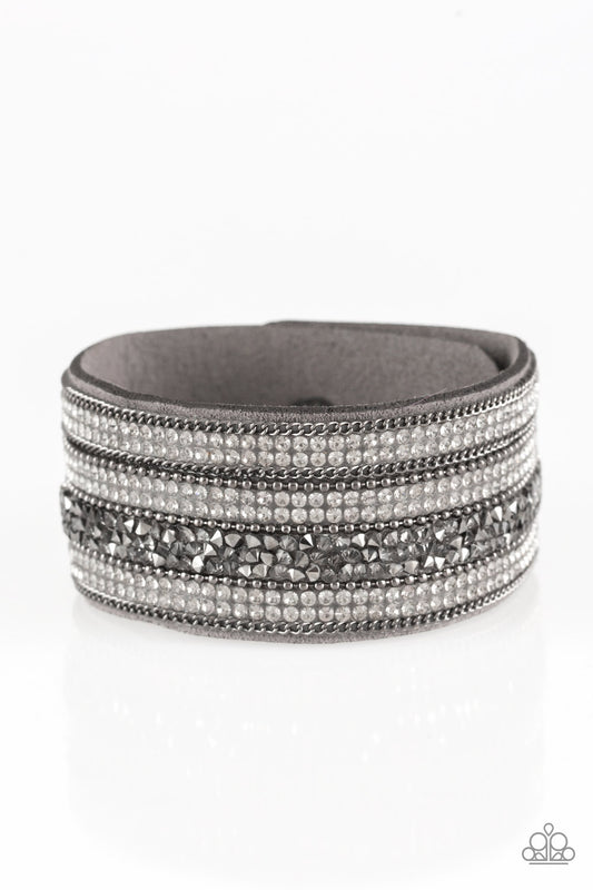 urban, wrap, bracelet, everyday jewelry, silver, silver jewelry, paparazzi accessories, $5 accessories