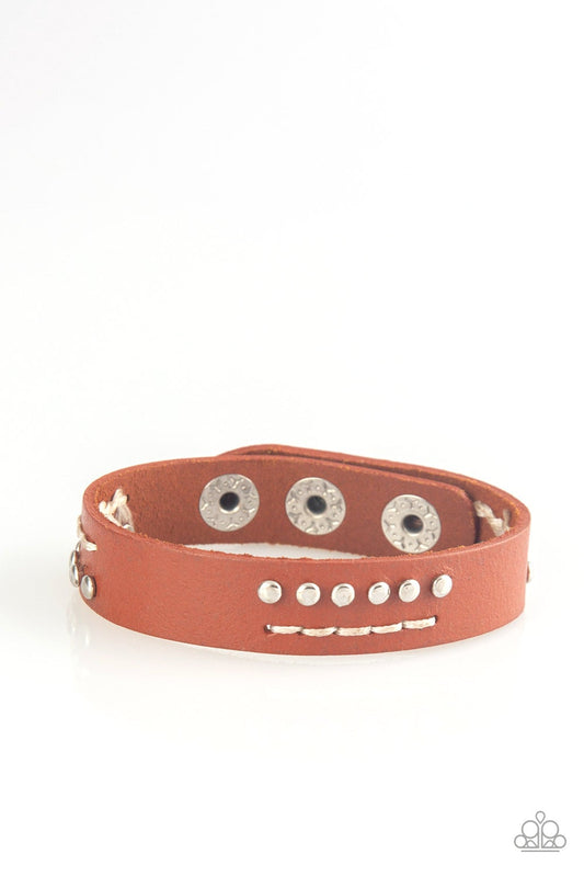 Always An Adventure- Brown - Paparazzi Accessories 