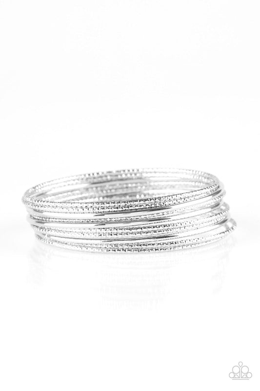 Bangle Babe Silver Bangle - J3: Janets Jammin Jems