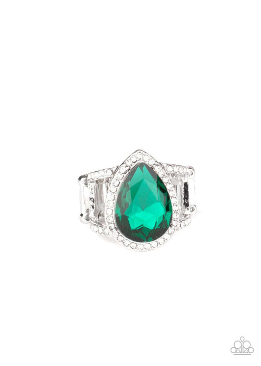 Blinging Down The House- Green - Paparazzi Accessories