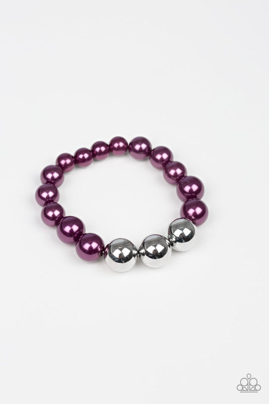 All Dressed Uptown- Purple - Paparazzi Accessories