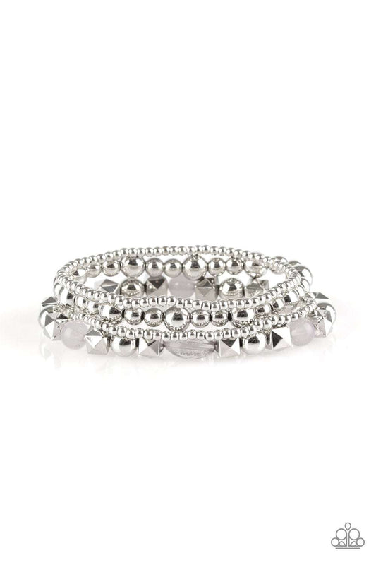 Babe-alicious-Silver - Paparazzi Accessories