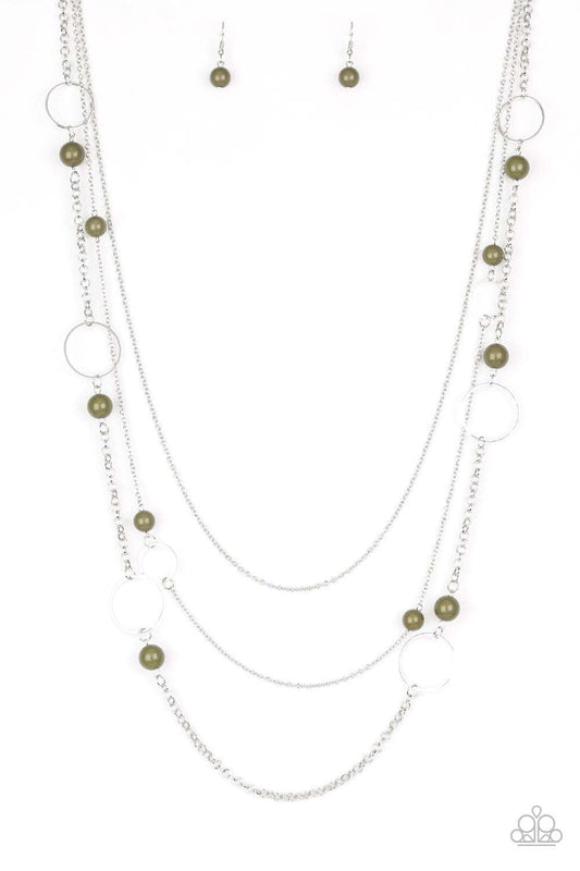Beachside Babe- Green - Paparazzi Accessories