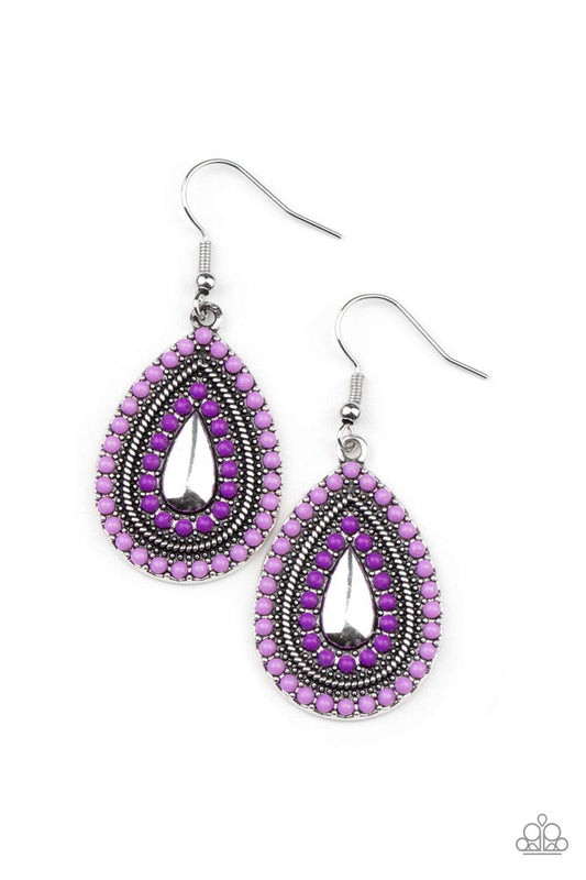 Beaded Bananza- Purple - J3: Janets Jammin Jems