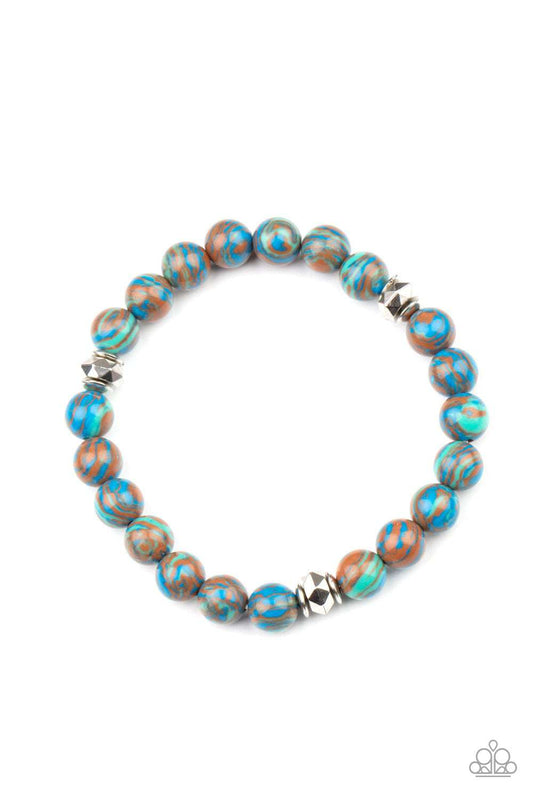 Awakened- Blue - Paparazzi Accessories